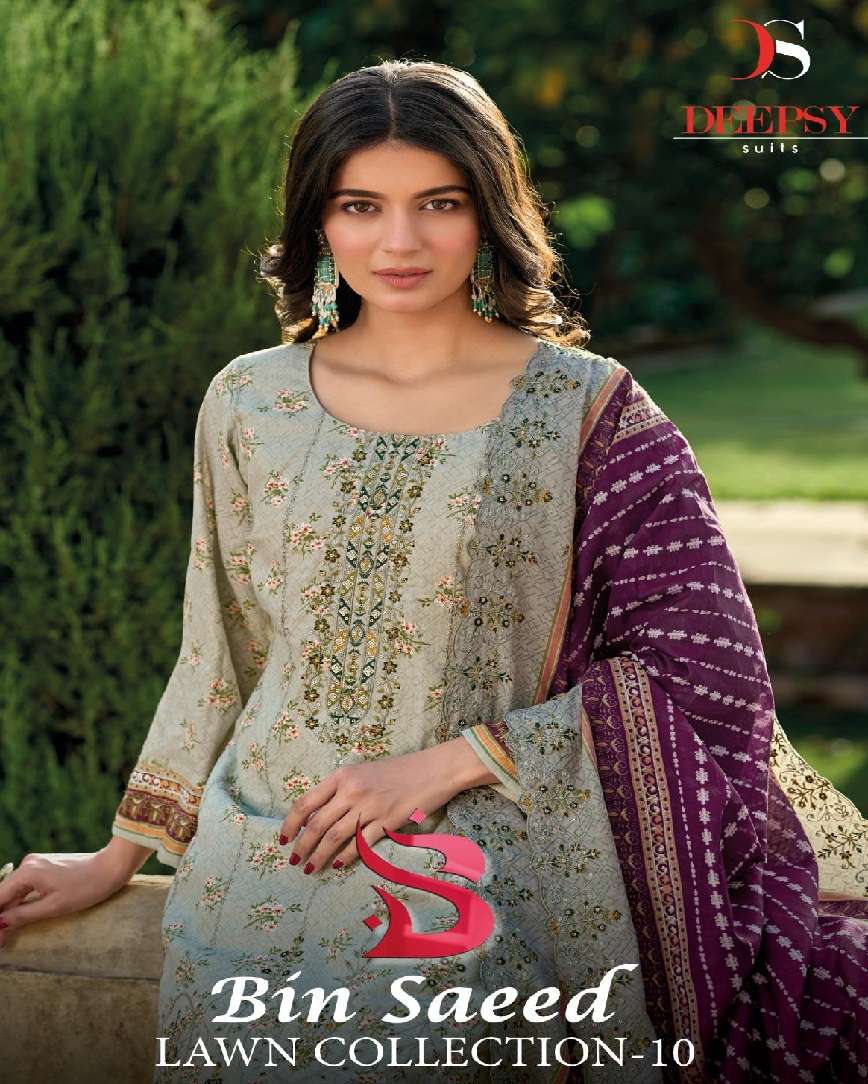 BIN SAEED-10 OPEN PIC by DEEPSY SUITS 